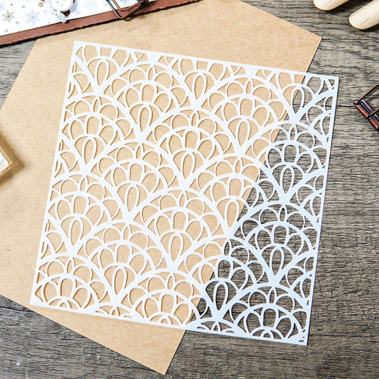 Creative DIY Painting Hollow Stencil