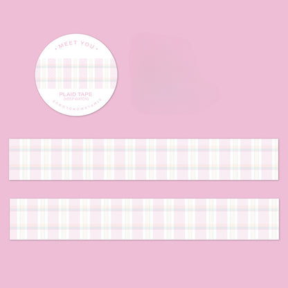 Basic Plaid Decorative Washi Tape