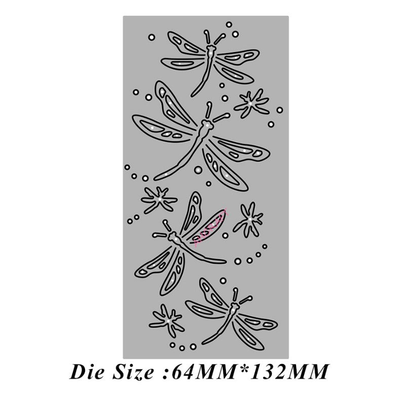 Dragonfly Cluster Metal Cutting Dies