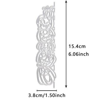 Halloween Pumpkin Lace Frame Cutting Dies