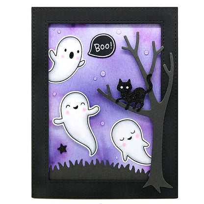 Halloween Ghost Pumpkin Cat Cutting Dies