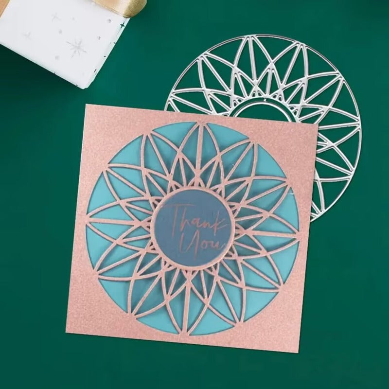 Hollowed-out Mandala Metal Cutting Dies