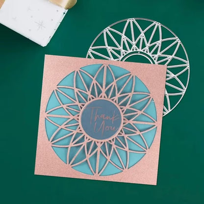 Hollowed-out Mandala Metal Cutting Dies
