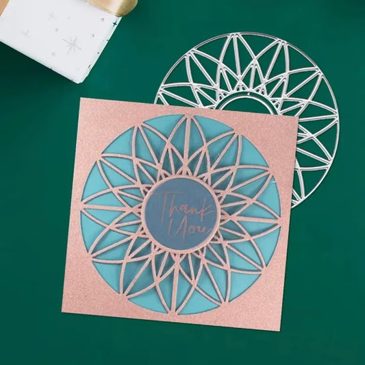 Hollowed-out Mandala Metal Cutting Dies