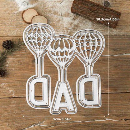 Father's Day Theme Metal Cutting Dies
