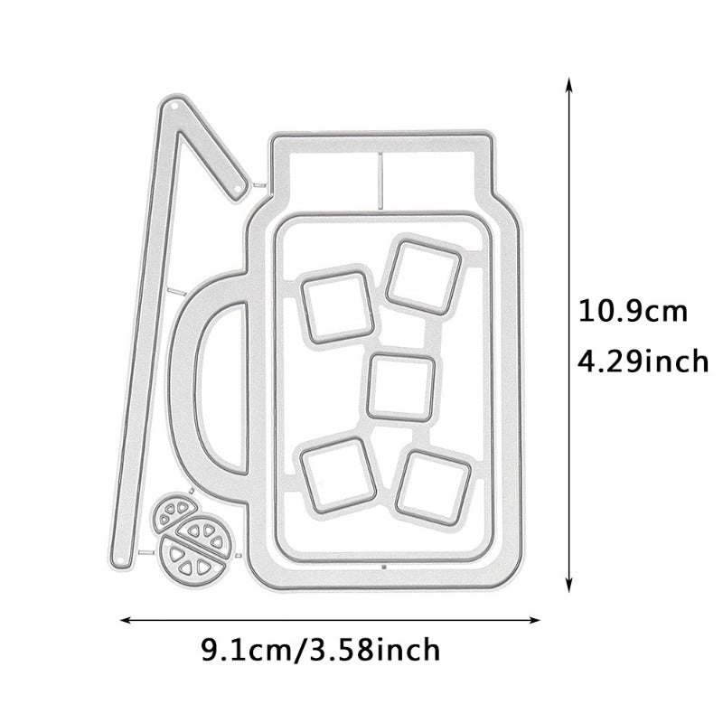 Summer Drink Cup Metal Cutting Dies