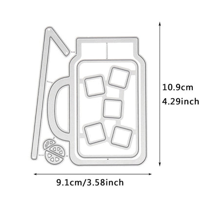 Summer Drink Cup Metal Cutting Dies