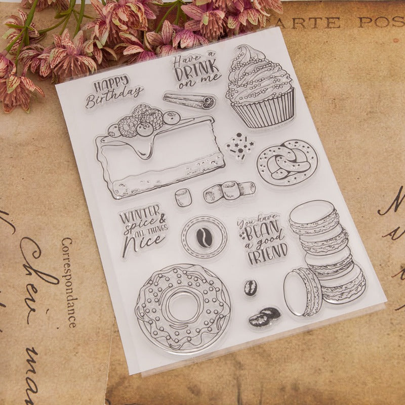 Baking Biscuits & Cakes Clear Stamps