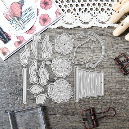 Potted Flowers Metal Cutting Dies