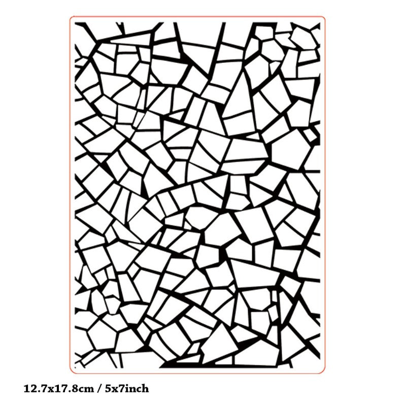 Brick Wall Background Embossing Folder