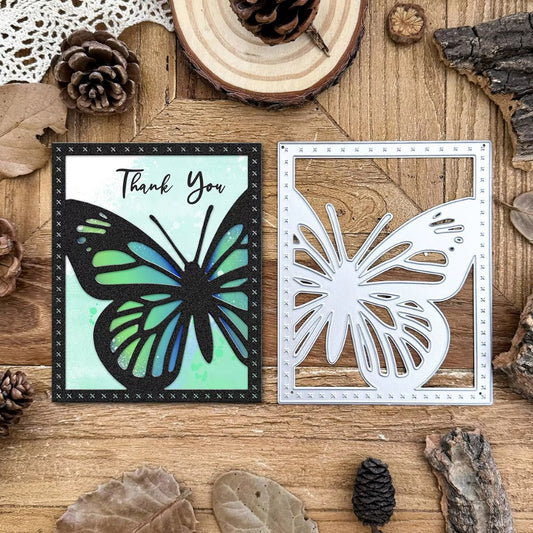 Beautiful Butterfly Frame Metal Cutting Dies