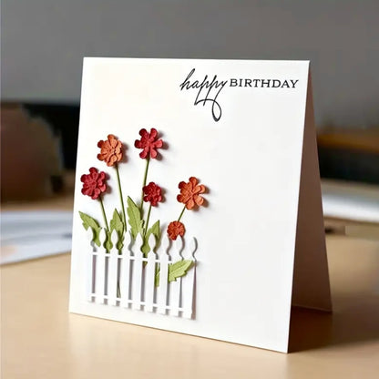 Fence Flowers Metal Cutting Dies