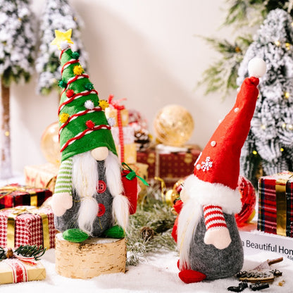 Christmas Gnome Plush Doll Ornaments