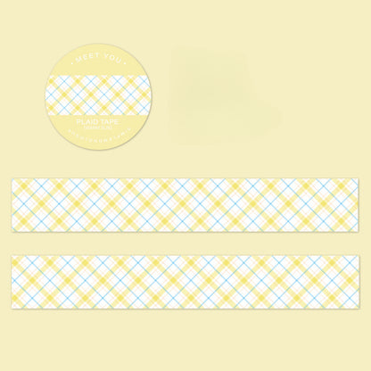 Basic Plaid Decorative Washi Tape