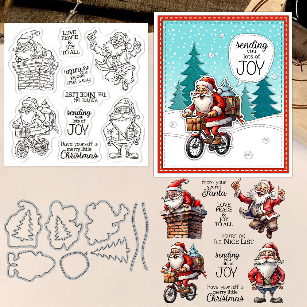 Santa Claus Dies & Stamps Set