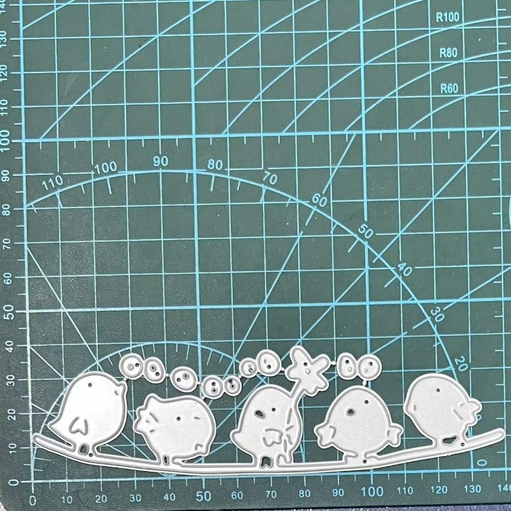 Cute Little Birds Metal Cutting Dies