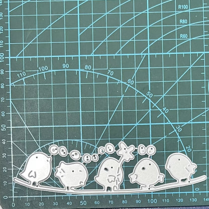 Cute Little Birds Metal Cutting Dies