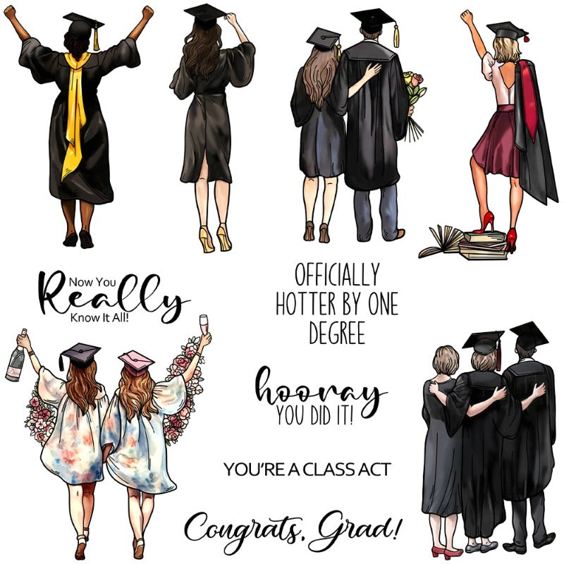 Graduation Season Dies & Stamps Set – Memorycraftmall