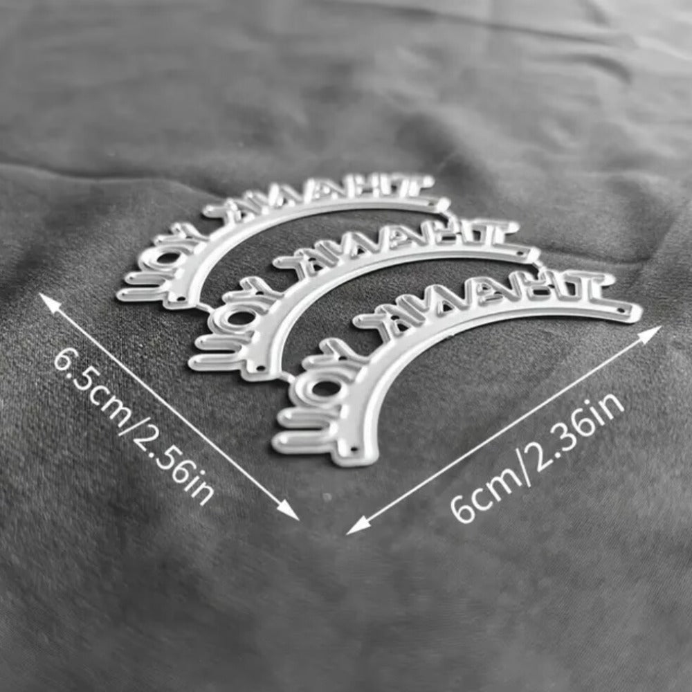 "Thank you" Words Metal Cutting Dies