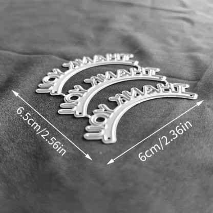 "Thank you" Words Metal Cutting Dies