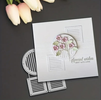 Flower Window Panes Metal Cutting Dies