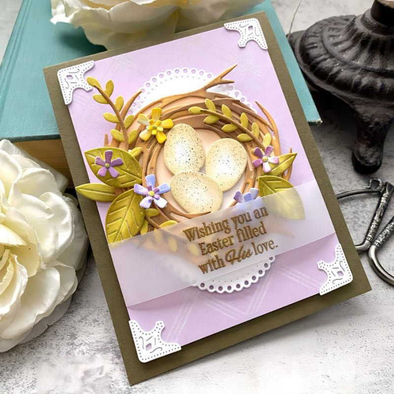 Bird's Nest and Eggs Cutting Dies