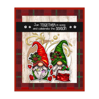 Christmas Gnomes Dies & Stamps Set