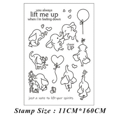 Happy Dumbo Dies & Stamps Set