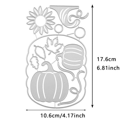 Halloween Pumpkins Metal Cutting Dies