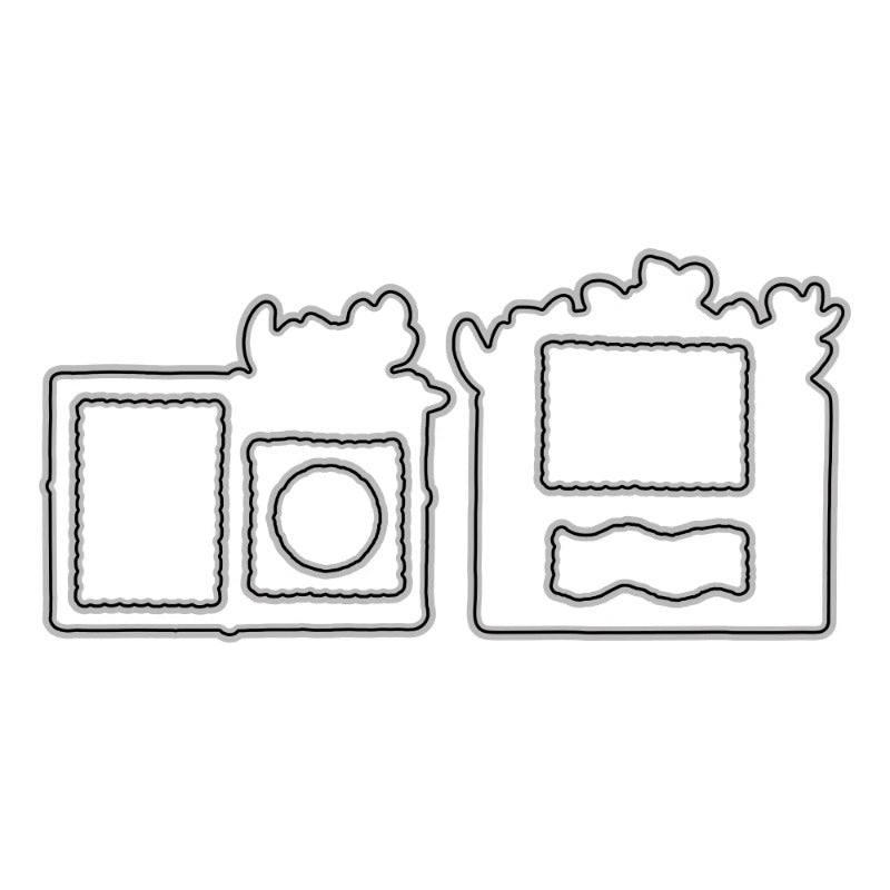 Cute Envelope Mailer Set Dies & Stamps Set