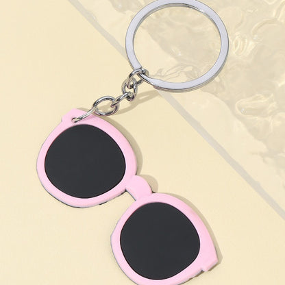 Cute Silicone Glasses Keychain