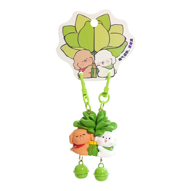 Cute Magnetic Doll Keychain