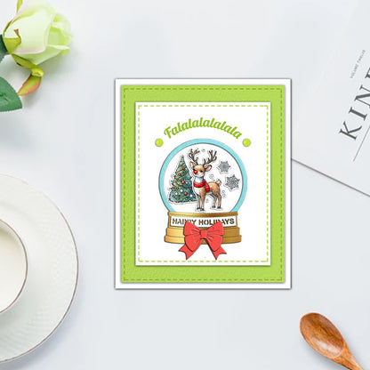 Christmas Elements Dies & Stamps Set