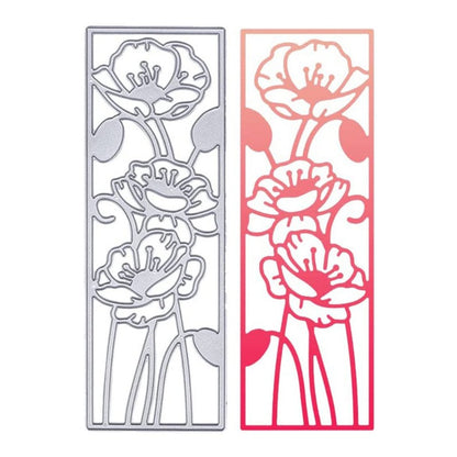 Flower Background Frame Metal Cutting Dies