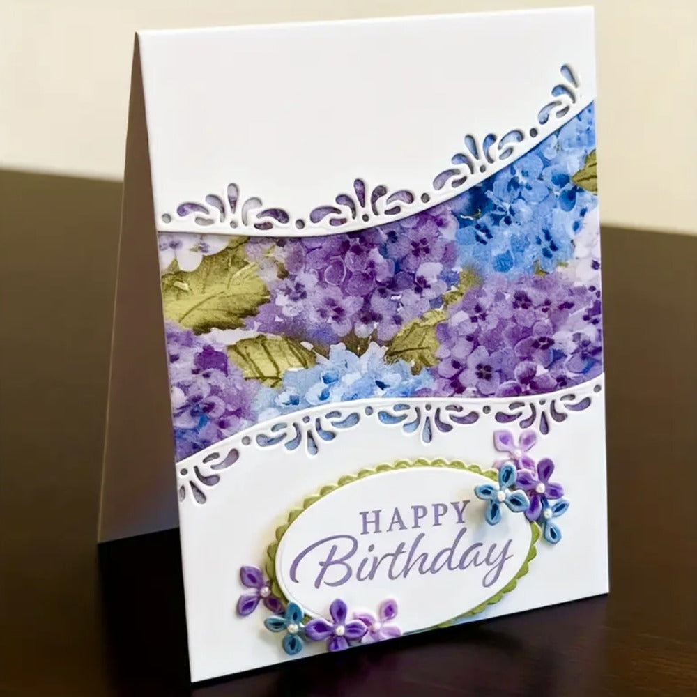 Curved Lace Metal Cutting Dies