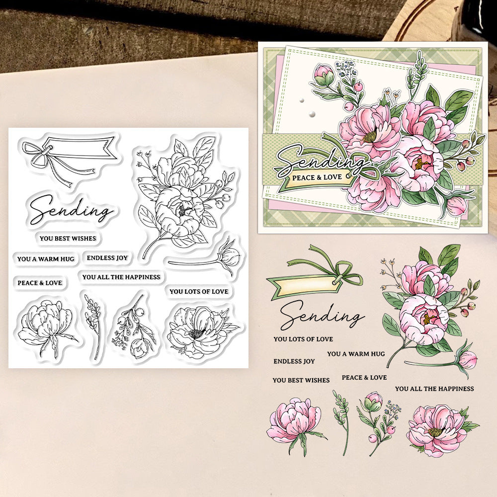 Camellia Clear Stamps
