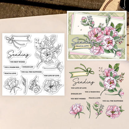 Camellia Clear Stamps