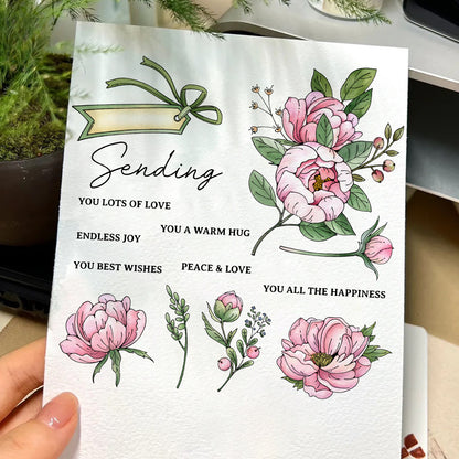 Camellia Clear Stamps