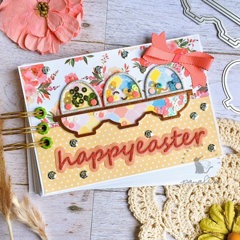 Cute Easter Egg Metal Cutting Dies
