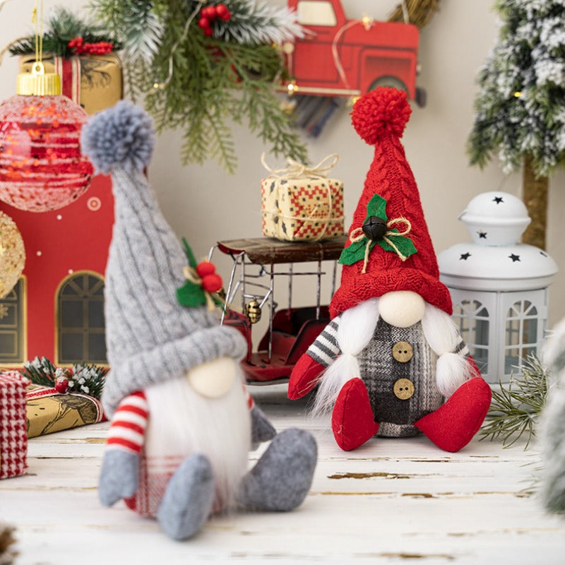 Christmas Gnome Plush Doll Decorations