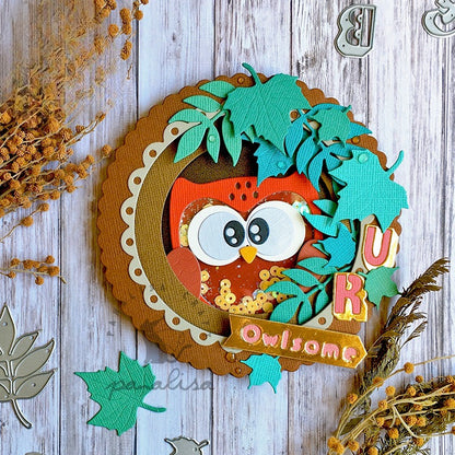Cute Owl Metal Cutting Dies