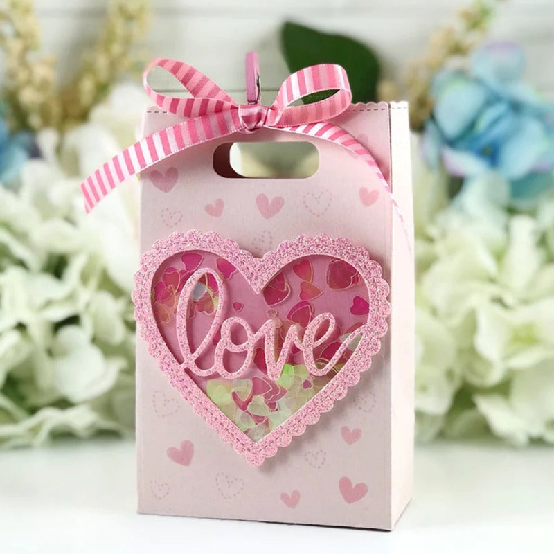 Hollow Lace Heart Metal Cutting Dies