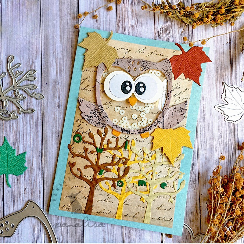 Cute Owl Metal Cutting Dies