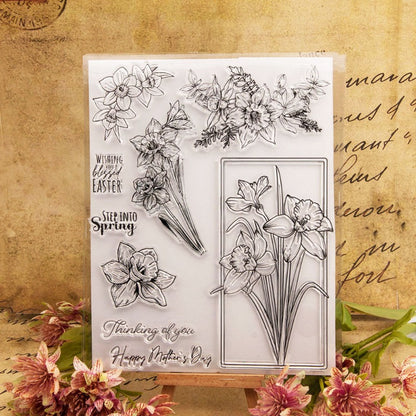 DIY Flower Clear Stamps