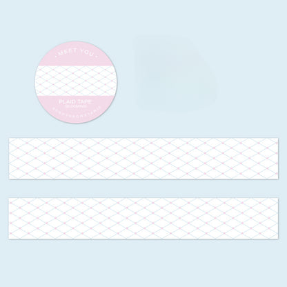 Basic Plaid Decorative Washi Tape