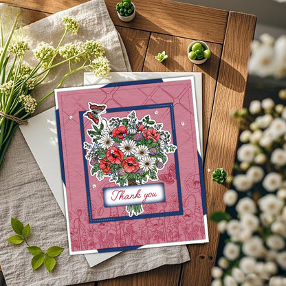 Beautiful Bouquet Clear Stamps