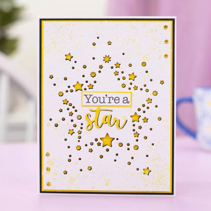 Stars Background Board Cutting Dies