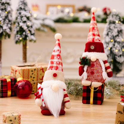 Christmas Gnome Plush Doll Ornaments