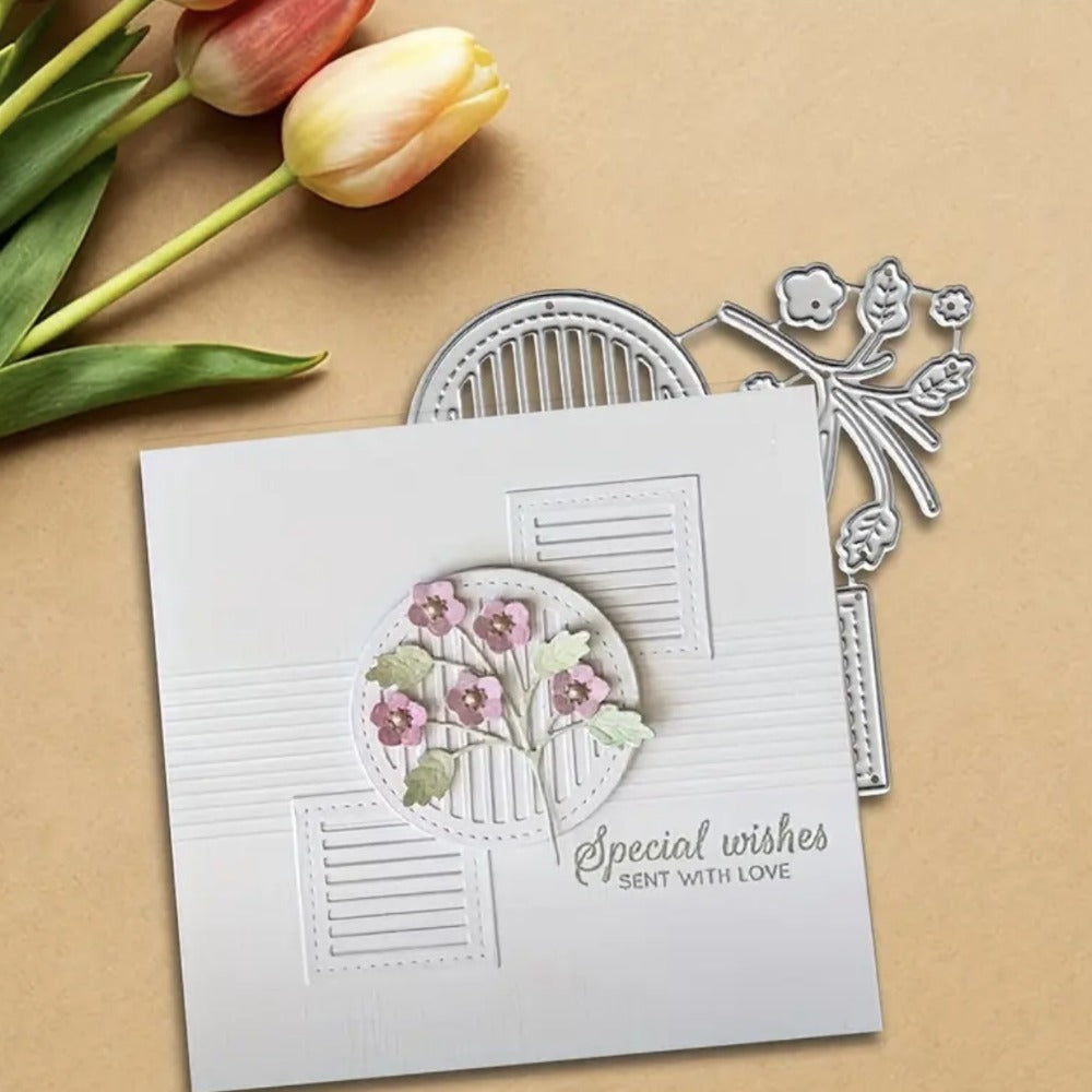 Flower Window Panes Metal Cutting Dies
