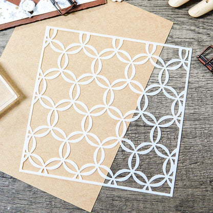 Wreath DIY Painting Hollow Stencil